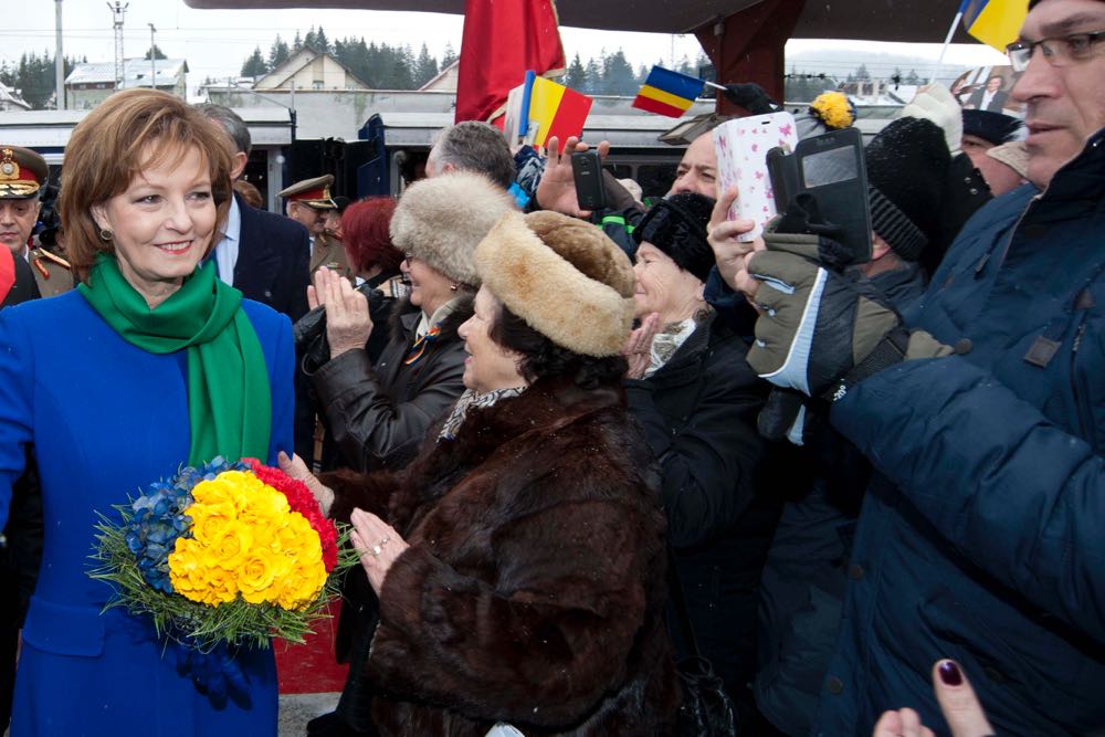 Sosirea Familiei Regale la Gara Predeal, 1 decembrie 2016 ©Daniel Angelescu