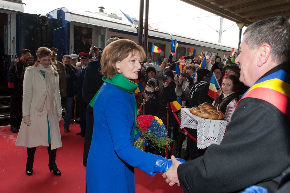 Sosirea Familiei Regale la Gara Bușteni, 1 decembrie 2016 ©Daniel Angelescu