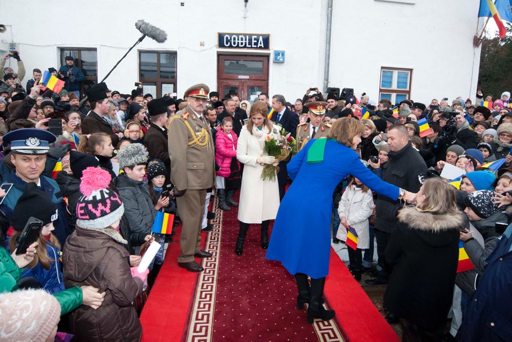 Primirea Familiei Regale în Gara Codlea, 1 decembrie 2016 ©Daniel Angelescu