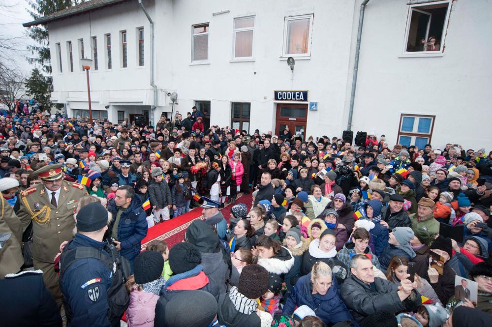 Primirea Familiei Regale în Gara Codlea, 1 decembrie 2016 ©Daniel Angelescu