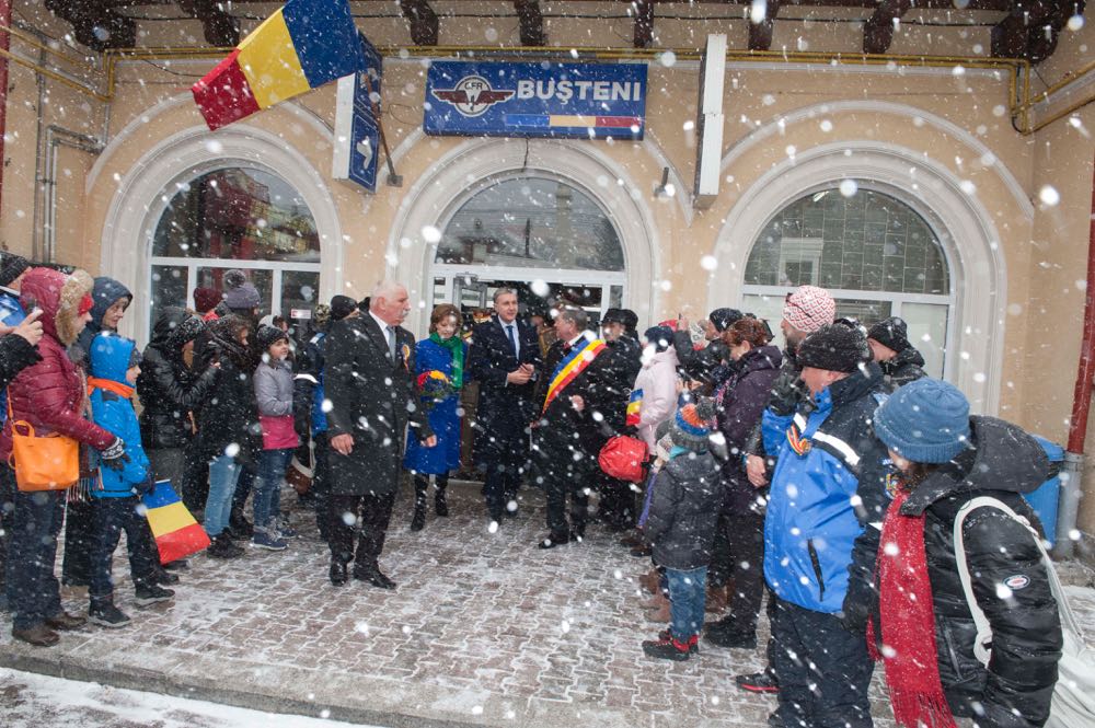 Sosirea Familiei Regale la Gara Bușteni, 1 decembrie 2016 ©Daniel Angelescu