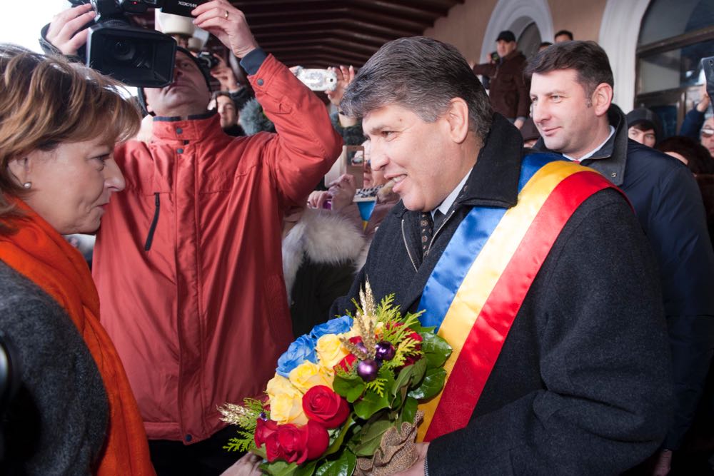 Familia Regala primita de locuitorii municipiului Roman, 16 decembrie 2016 ©Daniel Angelescu