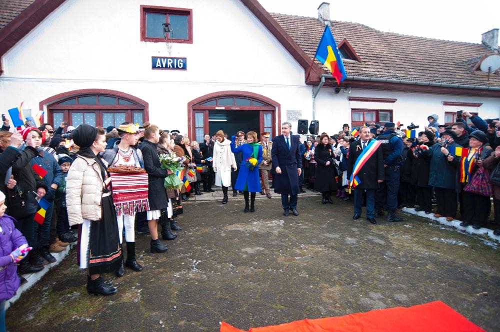 Primirea Familiei Regale în Gara Avrig, 1 decembrie 2016 ©Daniel Angelescu