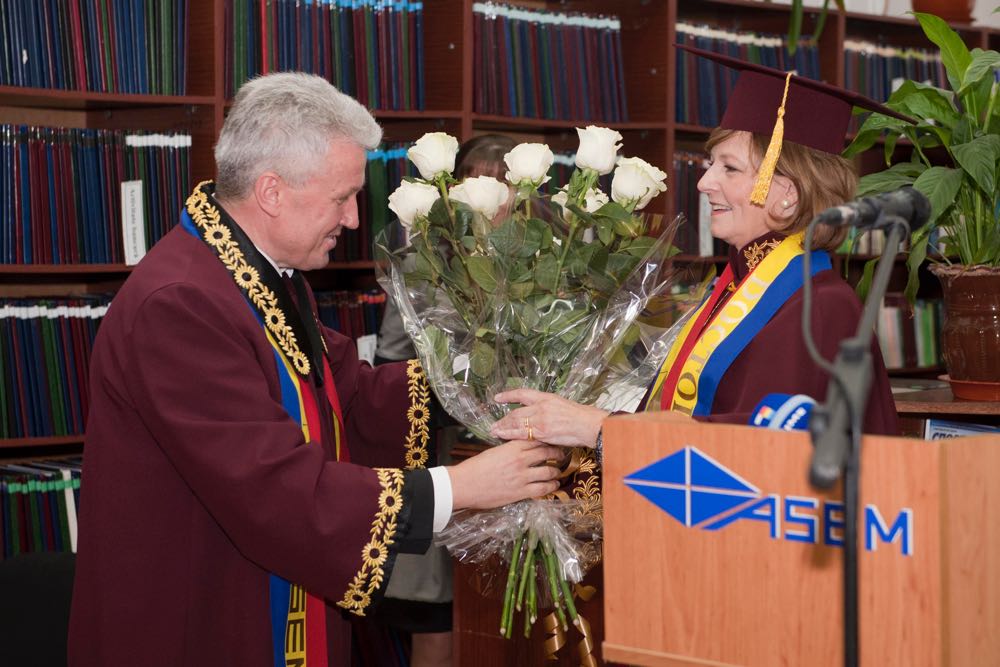 Principesa Mostenitoare Margareta, Doctor Honoris Causa al Academiei de Studii Economice a Moldovei, decembrie 2016