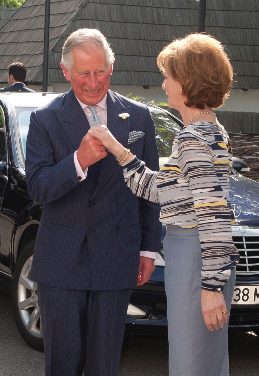 Principele de Wales la Palatul Elisabeta, mai 2016