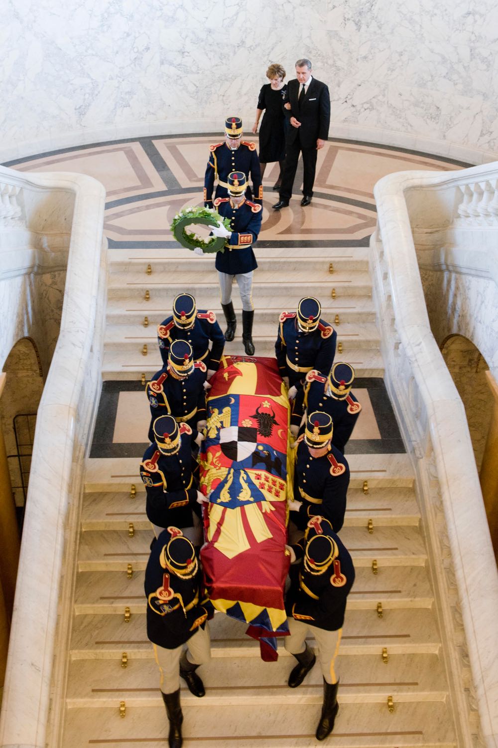 Funeraliile Reginei Ana Palatul Regal 13 august 2016