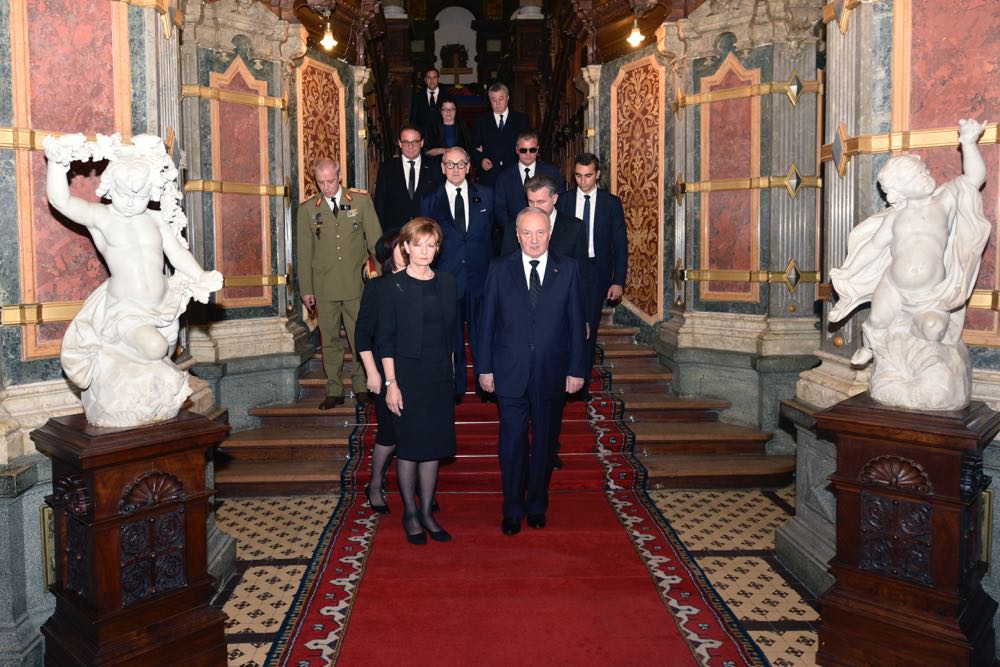 Ceremonie funerara la Castelul Regal Peles, 9 si 10 august 2016