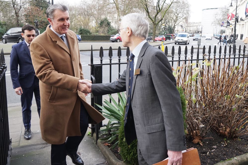 Vizita Principelui Radu la Colegiul Regal de Aparare, Londra, 7 februarie 2017