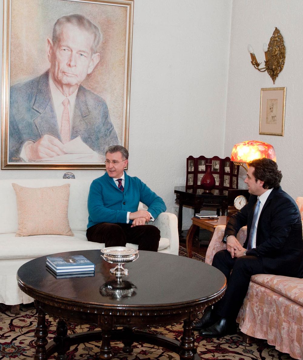 Ambasadorul Republicii Albania la Palatul Elisabeta, primit de ASR Principele Radu, 16 februarie 2917 ©Daniel Angelescu