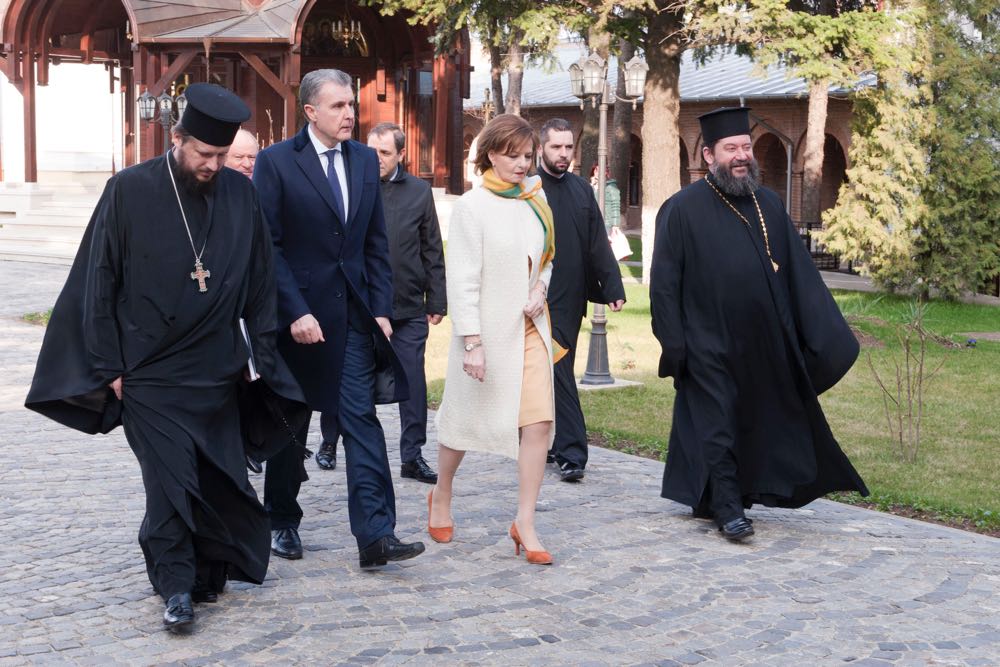 Principesa Mostenitoare Margareta si Principele Radu, Manastirea Plumbuita, 16 martie 2017 ©Daniel Angelescu