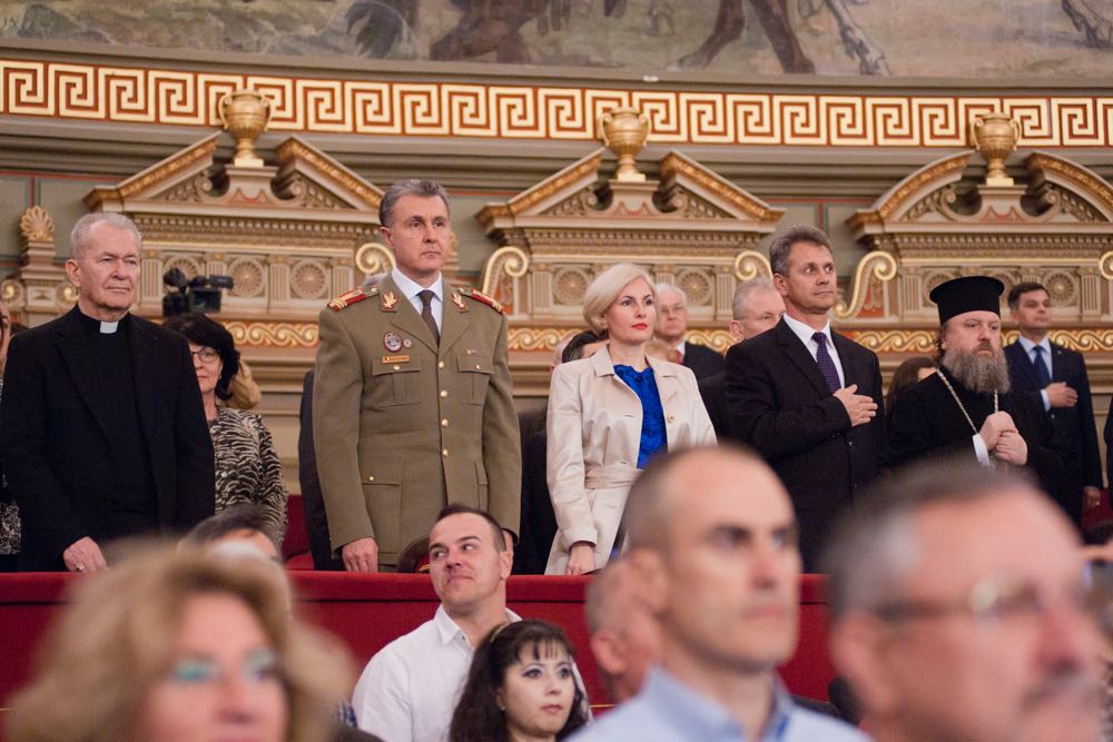 Principele Radu la Gala Muzicilor Militare la Ateneul Român, 22 martie 2017 ©Daniel Angelescu