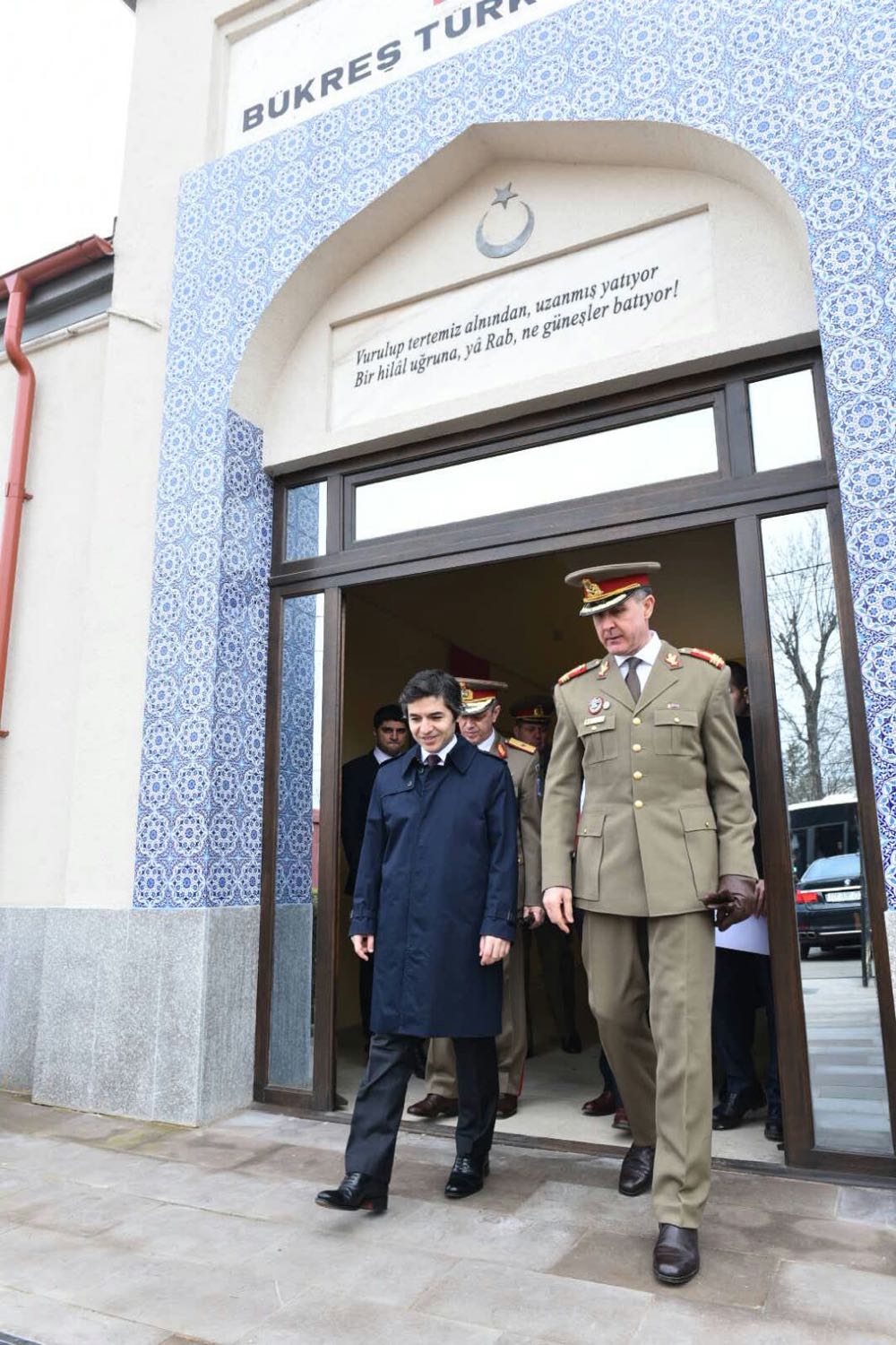 Principele Radu la ceremonia de comemorare a militarilor turci cazuti pe teritoriul Romaniei in Primul Razboi Mondial, 18 martie 2017 ©Ambasada Republicii Turcia la Bucuresti