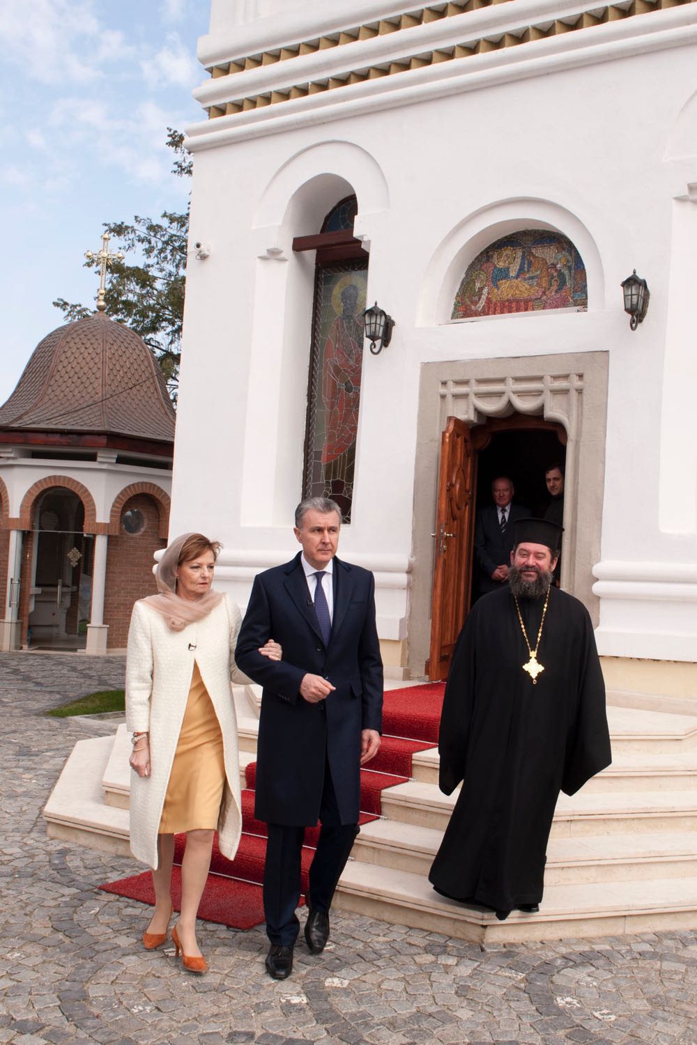 Principesa Mostenitoare Margareta si Principele Radu, Manastirea Plumbuita, 16 martie 2017 ©Daniel Angelescu