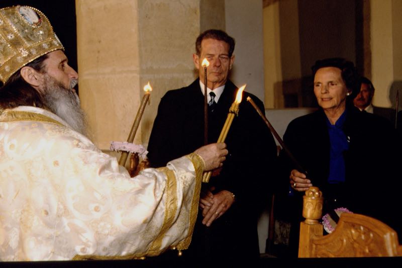 BUCHAREST: KING MICHAEL RETURNS TO ROMANIA (Photo by Reuter Raymond/Sygma via Getty Images)