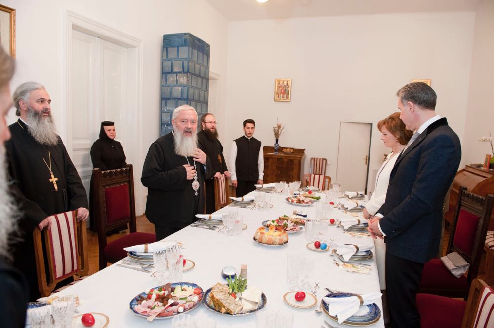 Familia Regala la Resedinta Mitropolitana din Cluj-Napoca, Prima zi de Pasti, 16 aprilie 2017 ©Daniel Angelescu