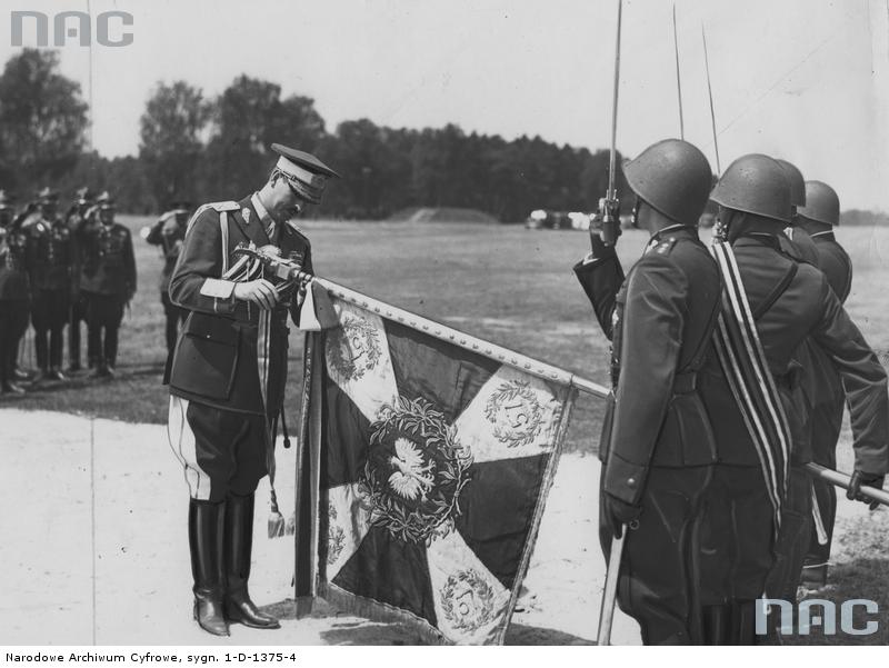 King Carol II of Romania visits the 57 Infantry Regiment of Poland 28 June 1938 ©Narodowe Archiwum Cyfrowe