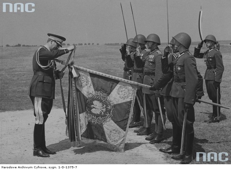 King Carol II of Romania visits the 57 Infantry Regiment of Poland 28 June 1938 ©Narodowe Archiwum Cyfrowe