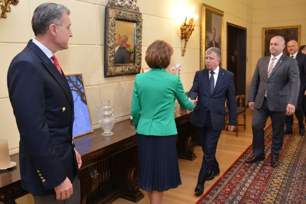 Delegatia parlamentara comuna Romania Polonia, Principesa Mostenitoare Margareta, Palatul Elisabeta, 17 mai 2017 ©Daniel Angelescu