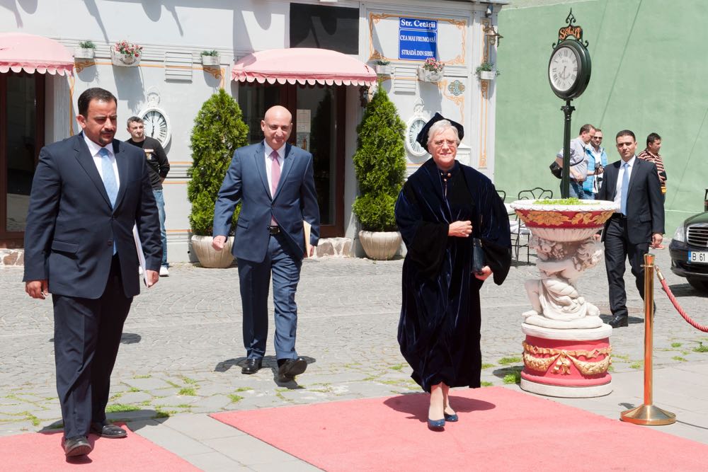 Principesa Muna al Hussein, Principesa Mostenitoare Margareta, Principele Radu, Sibiu, 18 mai 2017 ©Daniel Angelescu