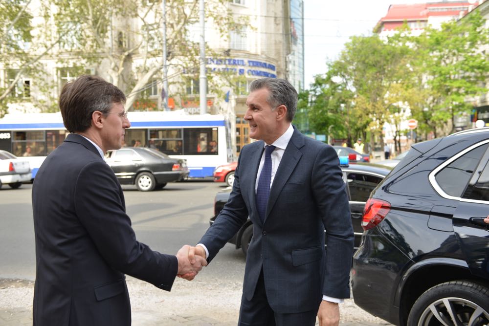 Principele Radu, vizita la Primaria Municipiului Chisinau, 5 mai 2017