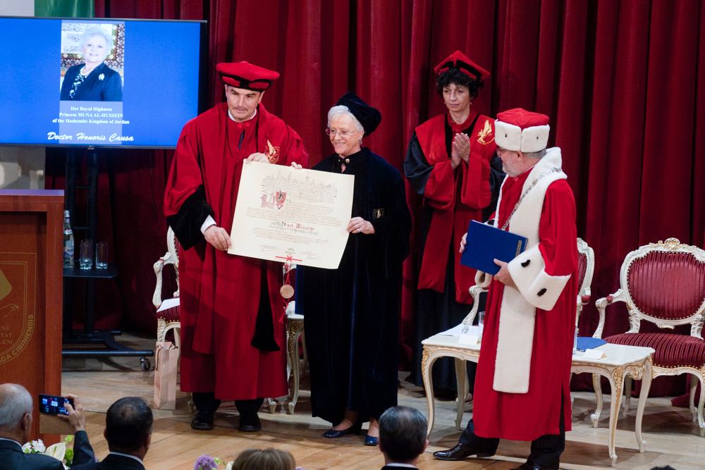 Principesa Muna al Hussein, Principesa Mostenitoare Margareta, Principele Radu, Sibiu, 18 mai 2017 ©Daniel Angelescu