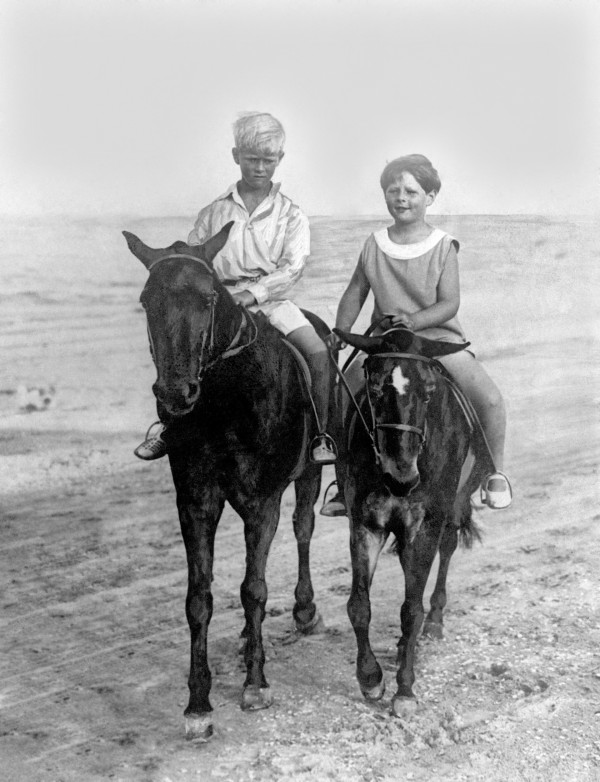 King Michael of Romania and The Duke of Edinburgh, Mamaia, Romania, 1920s