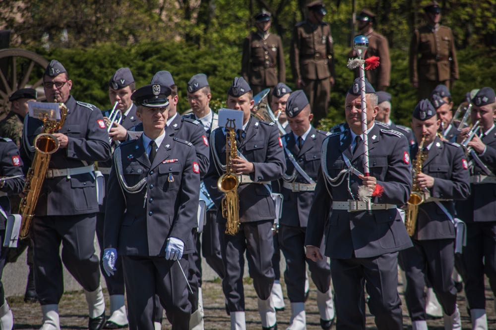 Principele Radu, Brigada 17 Mecanizata Poznan, ceremonia noului drapel de lupta al Batalionului Logistic Regele Carol II al Romaniei, patronajul regal al Principesei Mostenitoare Margareta acordat Brigazii, 11 mai 2017 ©Brigada 17 Mecanizata Poznan