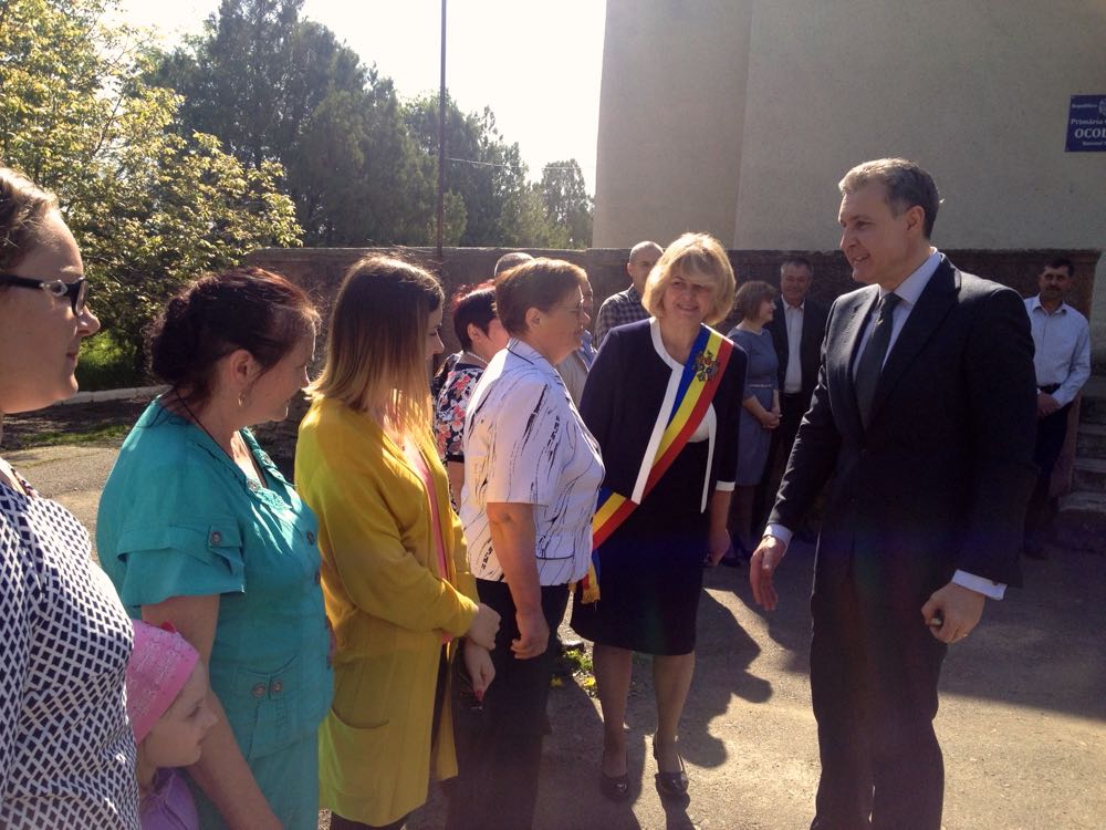 Vizita Principelui Radu in comuna Ocolina din raionul Soroca, 6 mai 2017