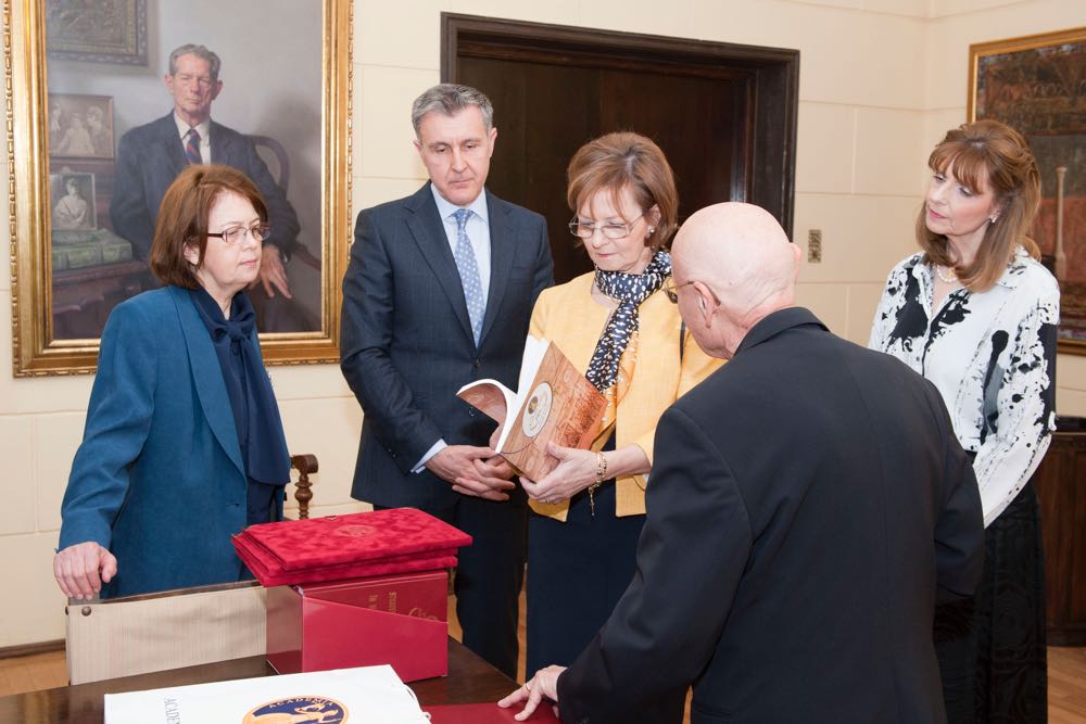 Familia Regala, Presedintele Academiei Romane, Palatul Elisabeta, 2mai 2017 ©Daniel Angelescu