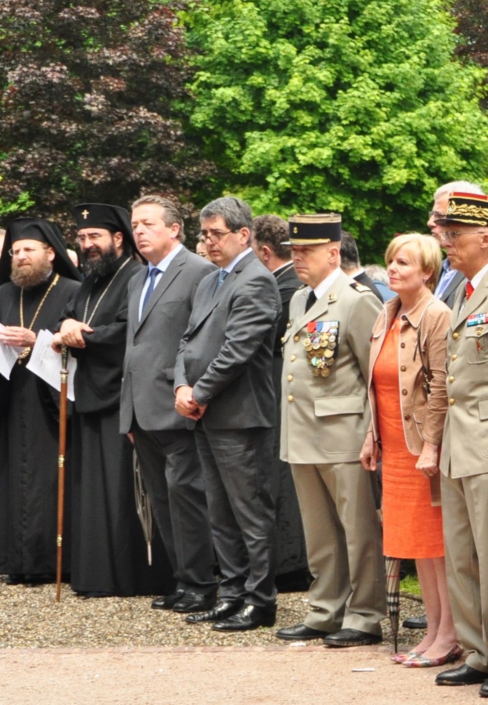 Ceremonia de omagiere a soldatilor romani ingropati la Soultzmatt in Primul Razboi Mondial, Principele Radu, 3 iunie 2017