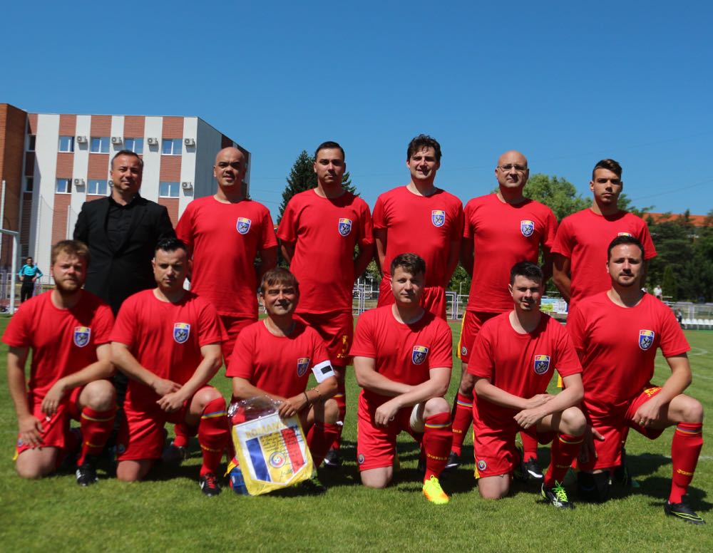 Meciul amical de fotbal Romania Regala vs Serbia Regala, 5-2, stadionul Stiinta Timisoara, Principele Radu, 11 iunie 2017 ©Lucian Radulescu