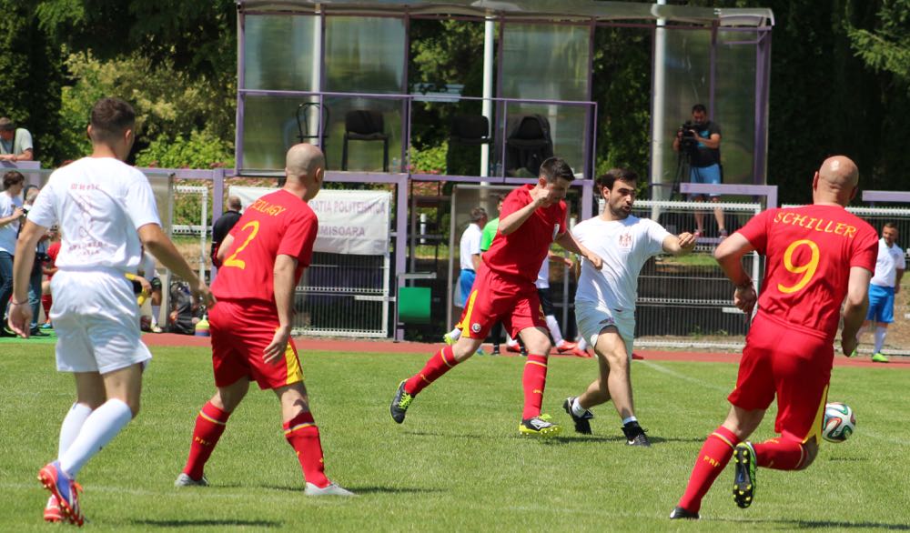 Meciul amical de fotbal Romania Regala vs Serbia Regala, 5-2, stadionul Stiinta Timisoara, Principele Radu, 11 iunie 2017 ©Lucian Radulescu