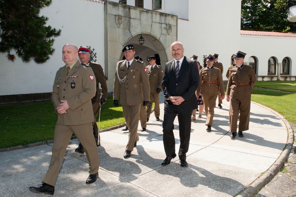 Principesa Mostenitoare Margareta, delegatie militara poloneza, Palatul Elisabeta, Batalionul Logistic Regele Carol II al Romaniei, 19 iunie 2017 ©Daniel Angelescu