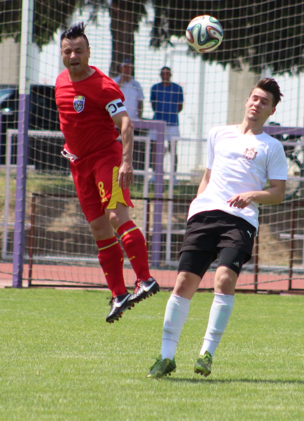 Meciul amical de fotbal Romania Regala vs Serbia Regala, 5-2, stadionul Stiinta Timisoara, Principele Radu, 11 iunie 2017 ©Lucian Radulescu