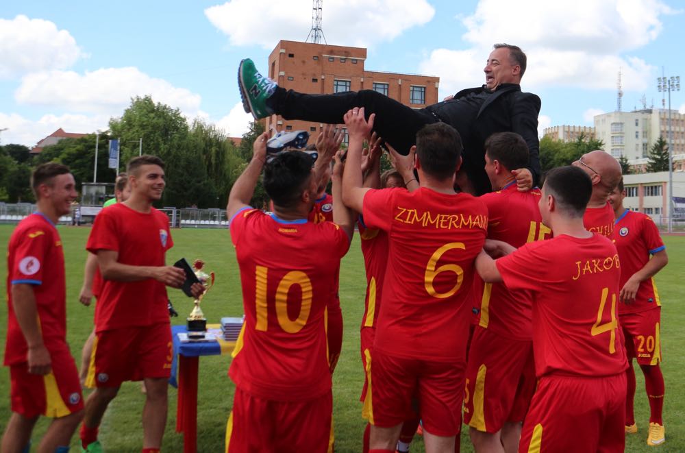 Meciul amical de fotbal Romania Regala vs Serbia Regala, 5-2, stadionul Stiinta Timisoara, Principele Radu, 11 iunie 2017 ©Lucian Radulescu