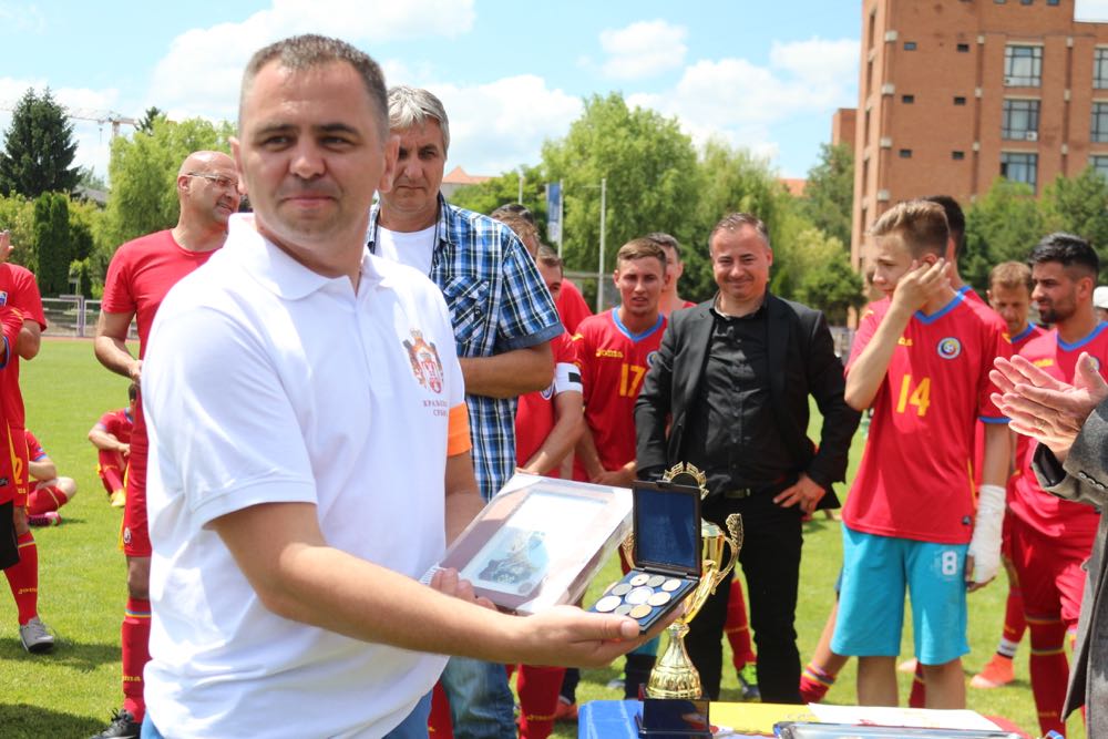 Meciul amical de fotbal Romania Regala vs Serbia Regala, 5-2, stadionul Stiinta Timisoara, Principele Radu, 11 iunie 2017 ©Lucian Radulescu