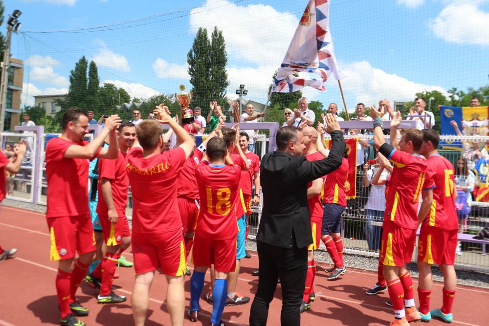 Meciul amical de fotbal Romania Regala vs Serbia Regala, 5-2, stadionul Stiinta Timisoara, Principele Radu, 11 iunie 2017 ©Lucian Radulescu