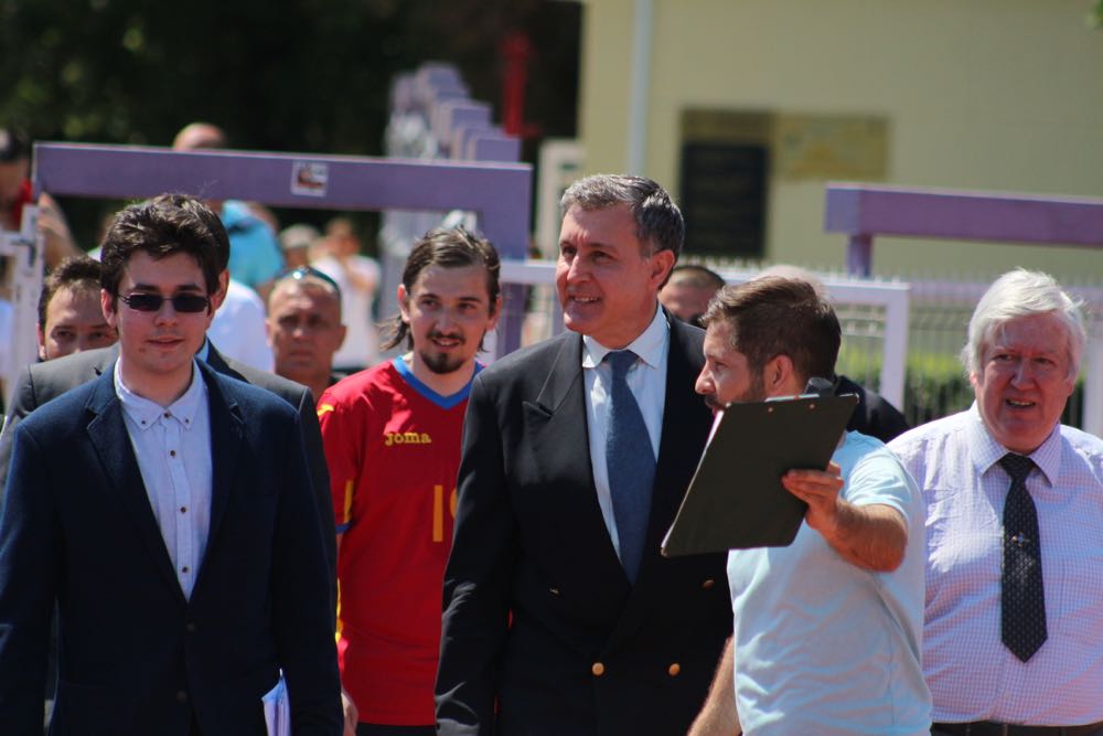 Meciul amical de fotbal Romania Regala vs Serbia Regala, 5-2, stadionul Stiinta Timisoara, Principele Radu, 11 iunie 2017 ©Lucian Radulescu