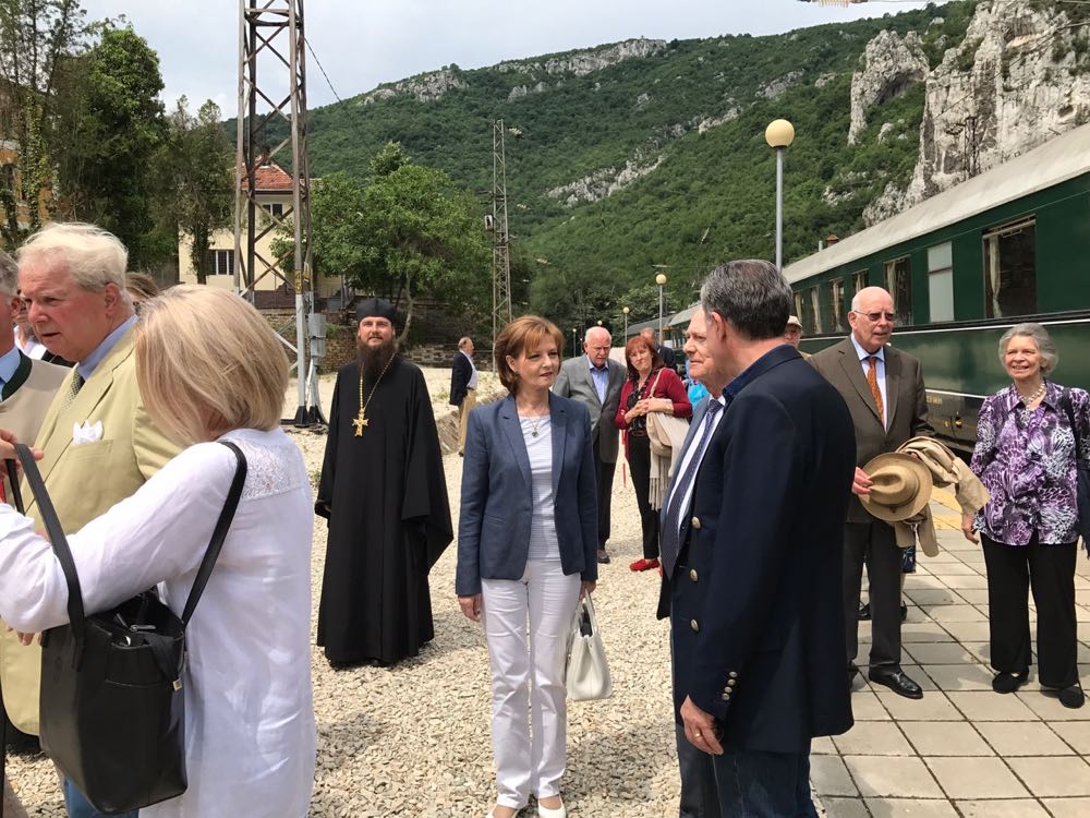 Principesa Mostenitoare si Principele Radu la manastirea Cherepish, Vratsa, 17 iunie 2017