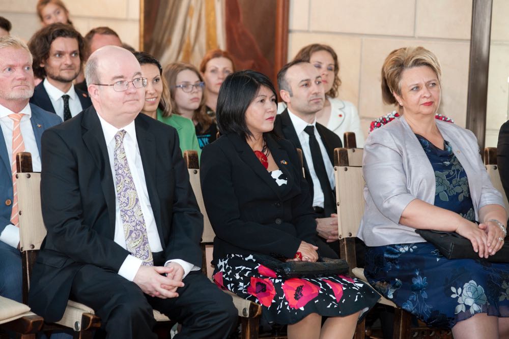 Principesa Mostenitoare Margareta, patron regal al Duke of Edinburgh International Award Romania, premieri la Palatul Elisabeta, 20 iunie 2017 ©Daniel Angelescu