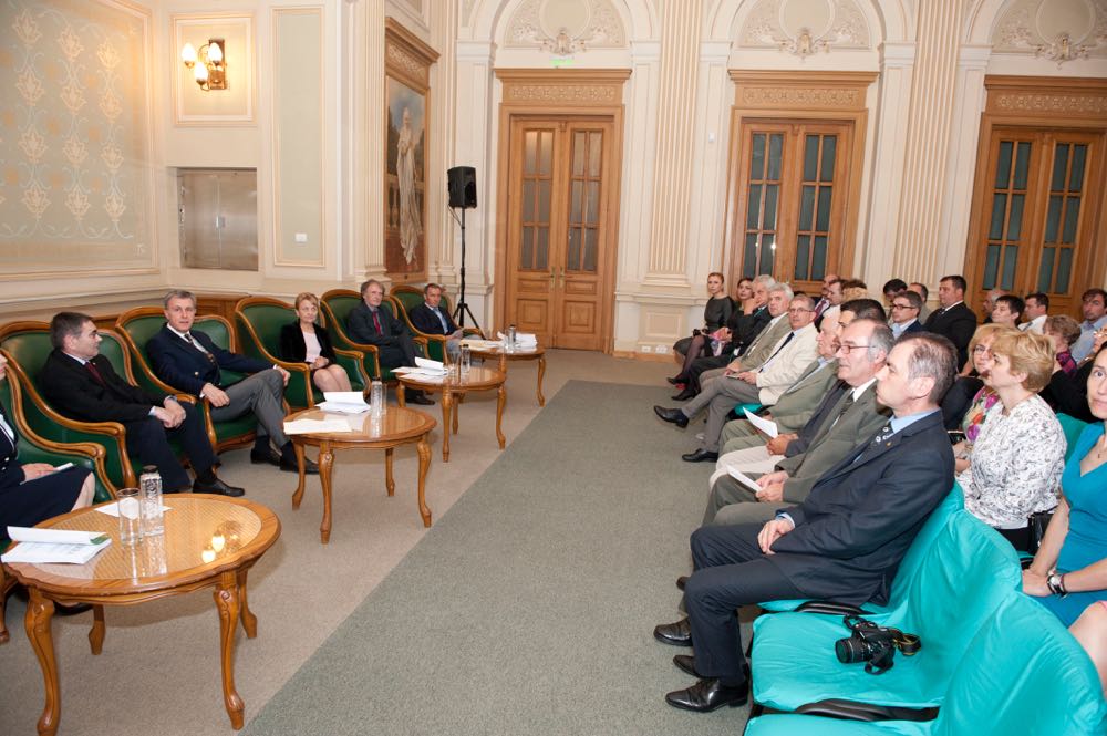 Sesiunea solemna a Societatii de Geografie din Romania, Bibilioteca Fundatiunii Universitare Carol I, 1 iunie 2017 ©Daniel Angelescu