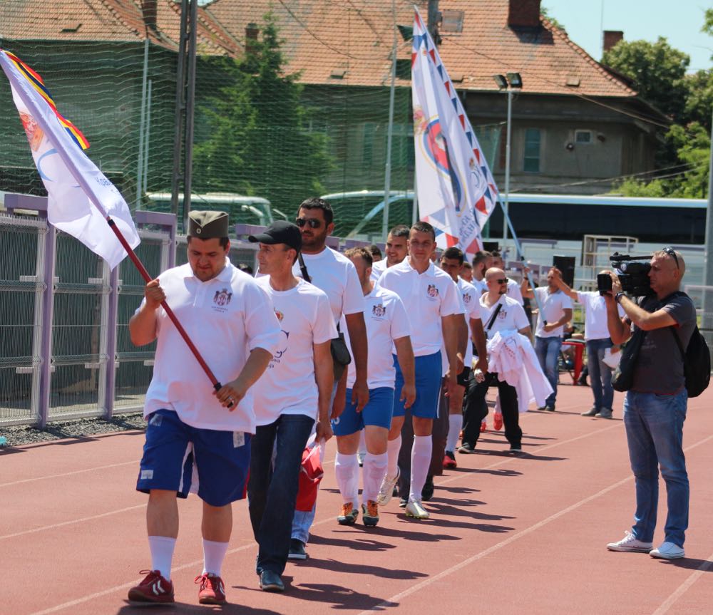 Meciul amical de fotbal Romania Regala vs Serbia Regala, 5-2, stadionul Stiinta Timisoara, Principele Radu, 11 iunie 2017 ©Lucian Radulescu