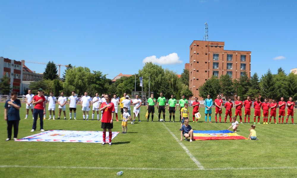 Meciul amical de fotbal Romania Regala vs Serbia Regala, 5-2, stadionul Stiinta Timisoara, Principele Radu, 11 iunie 2017 ©Lucian Radulescu