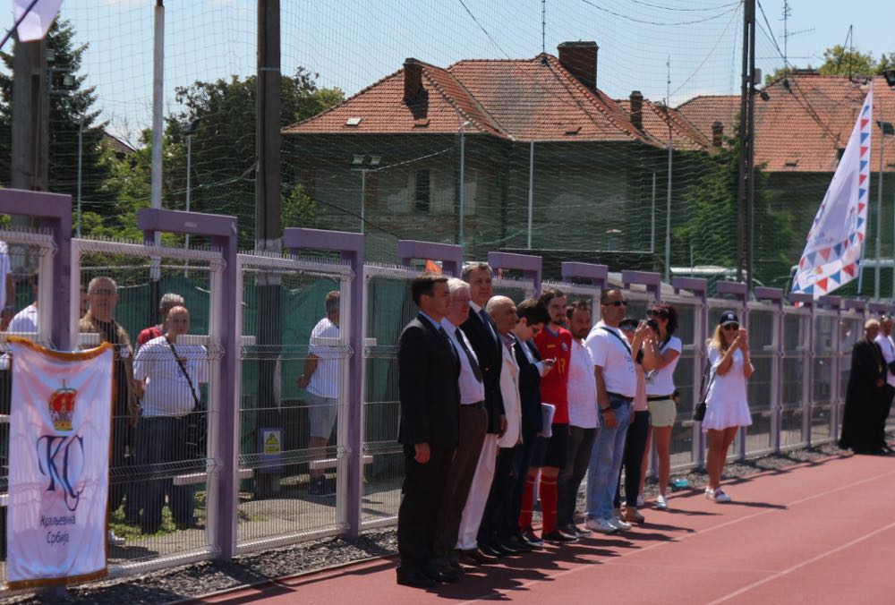 Meciul amical de fotbal Romania Regala vs Serbia Regala, 5-2, stadionul Stiinta Timisoara, Principele Radu, 11 iunie 2017 ©Lucian Radulescu