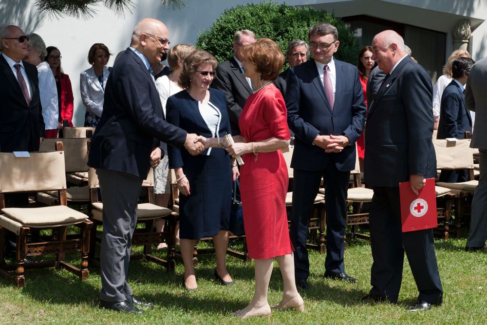 Principesa Mostenitoare Margareta a gazduit sarbatoarea Crucii Rosii nationale la Palatul Elisabeta, 4 iulie 2017 ©Daniel Angelescu