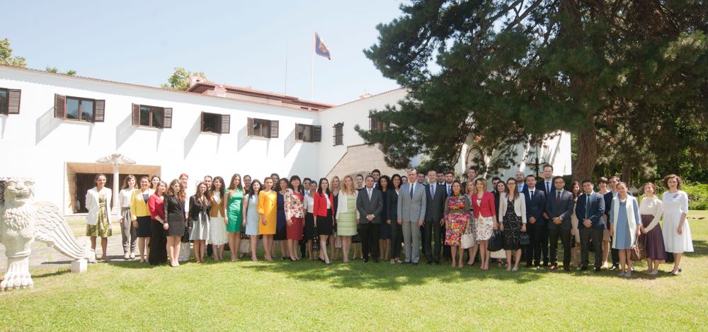 Tineri diplomati ai Ministerului Afacerilor Externe la Palatul Elisabeta, Principele Radu, 6 iulie 2017 ©Daniel Angelescu